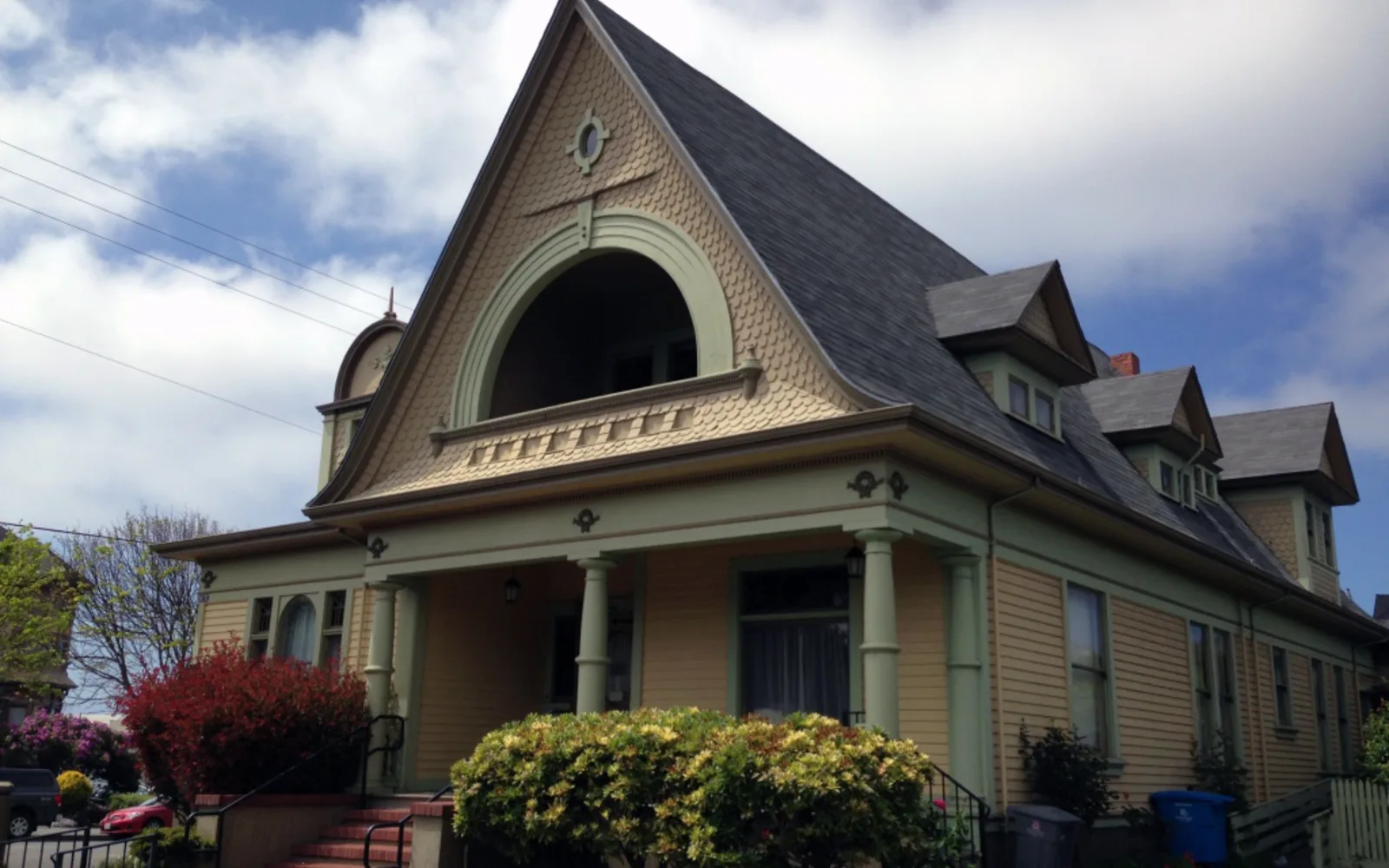 Historic Humboldt Historical Society building in Eureka, California